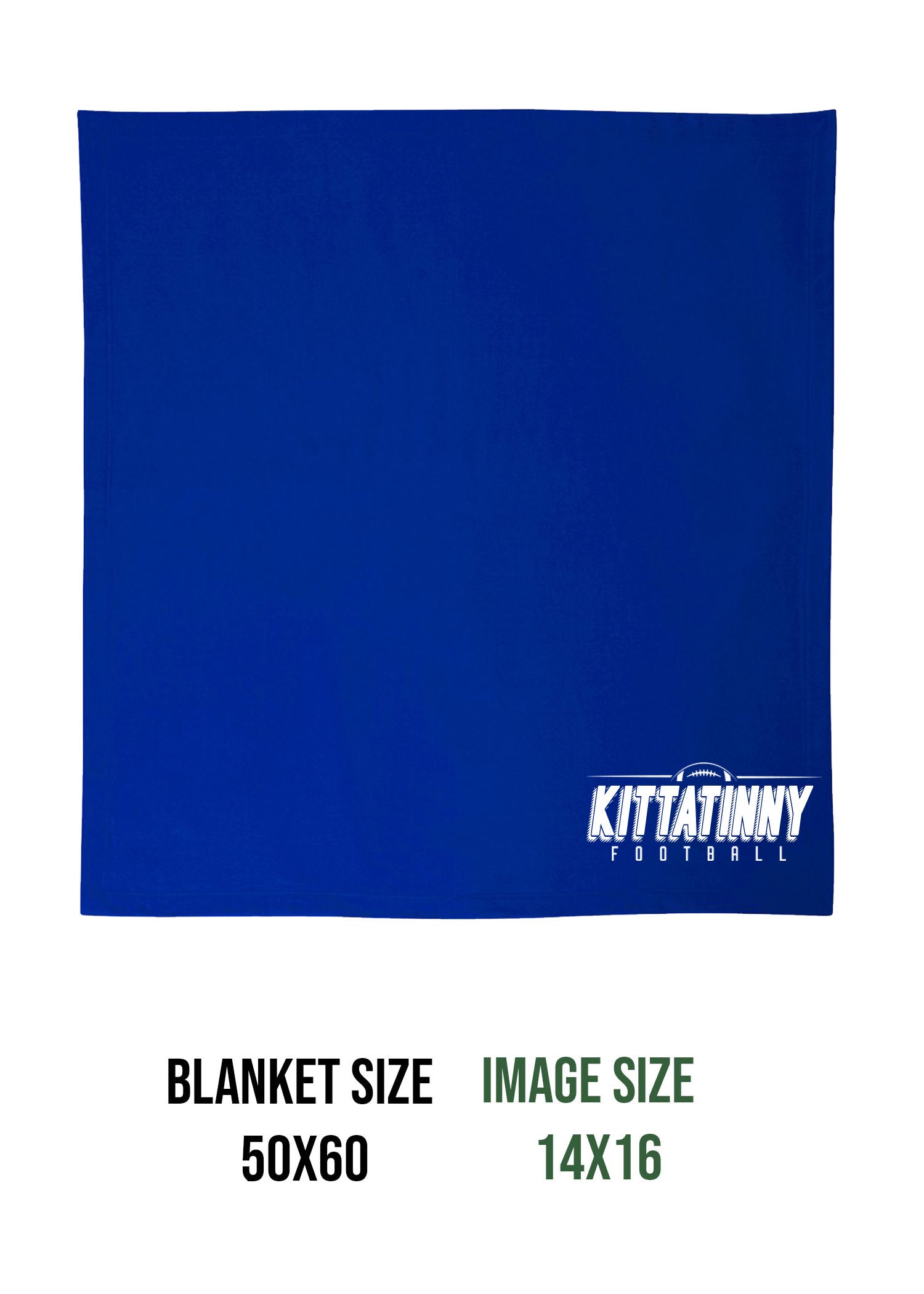 KHS Football Blanket Design 13