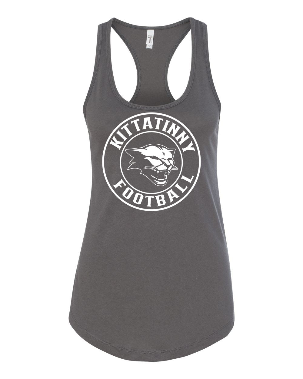 Kittatinny Football Design 5 Racerback Tank Top