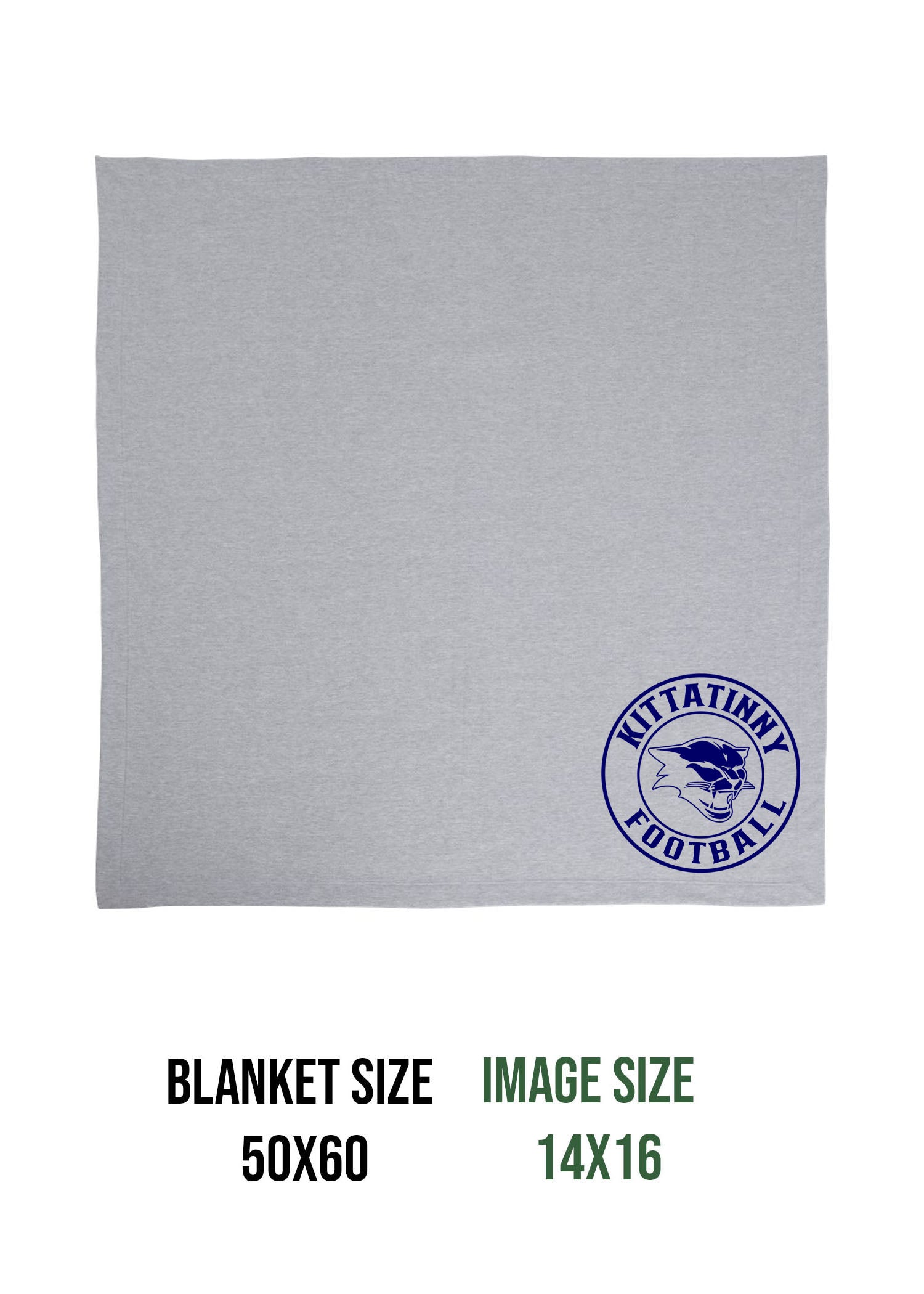 Kitattinny Football Design 5 Blanket