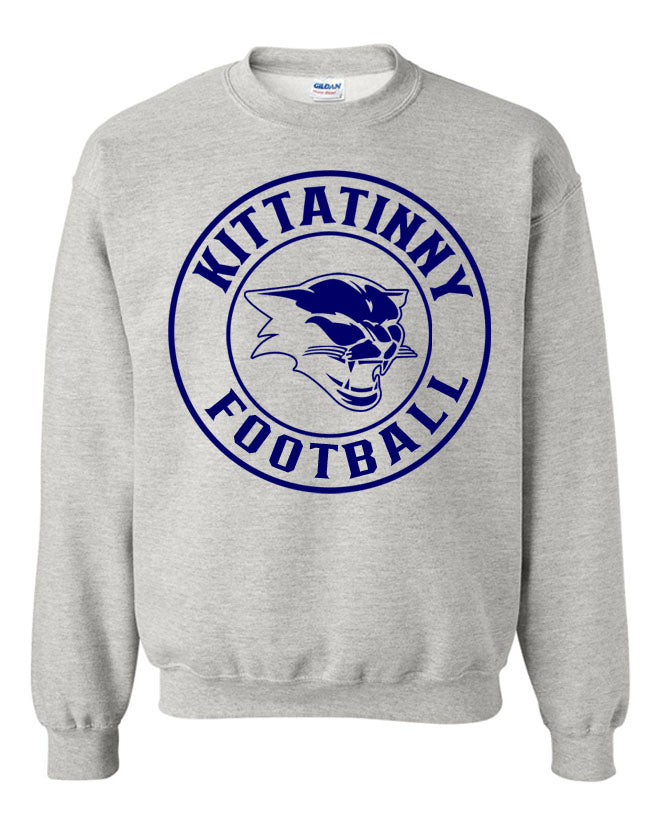 Kittatinny Football Design 5 Non Hooded Sweatshirt