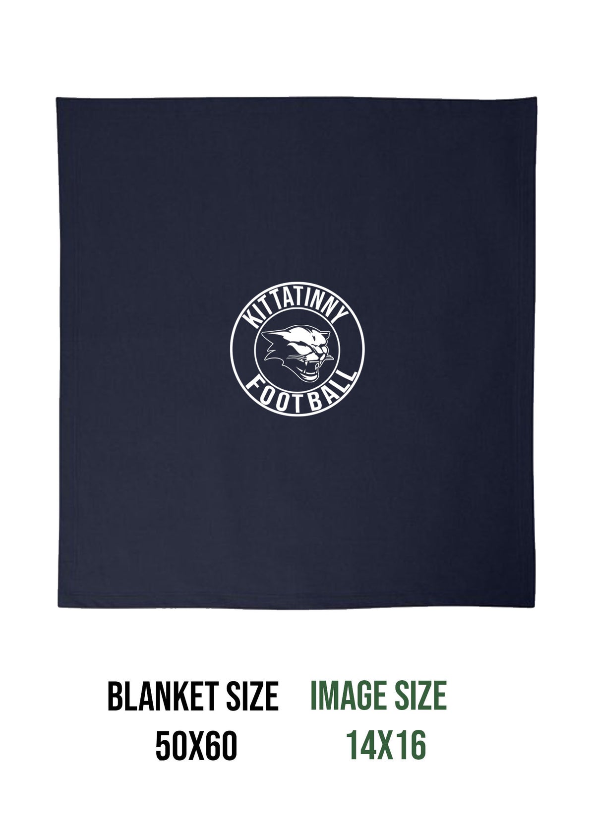 Kitattinny Football Design 5 Blanket