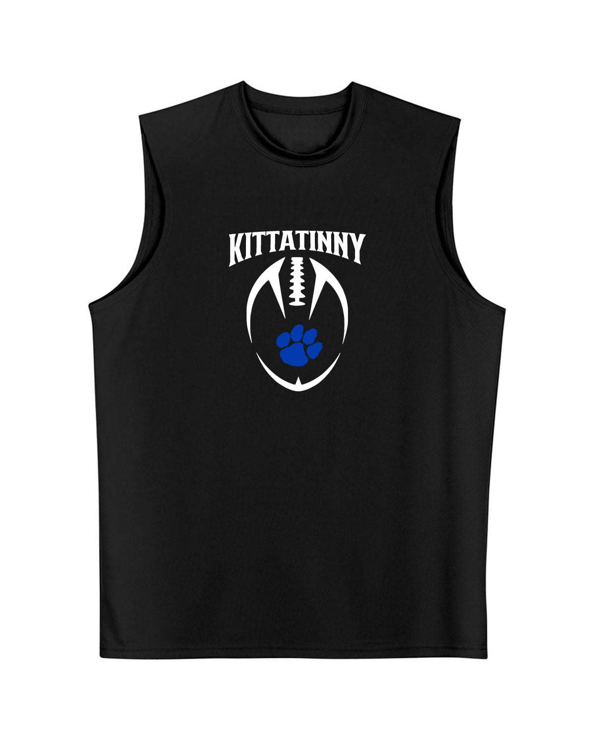 Kittatinny Football Design 8 Men's Performance Tank Top