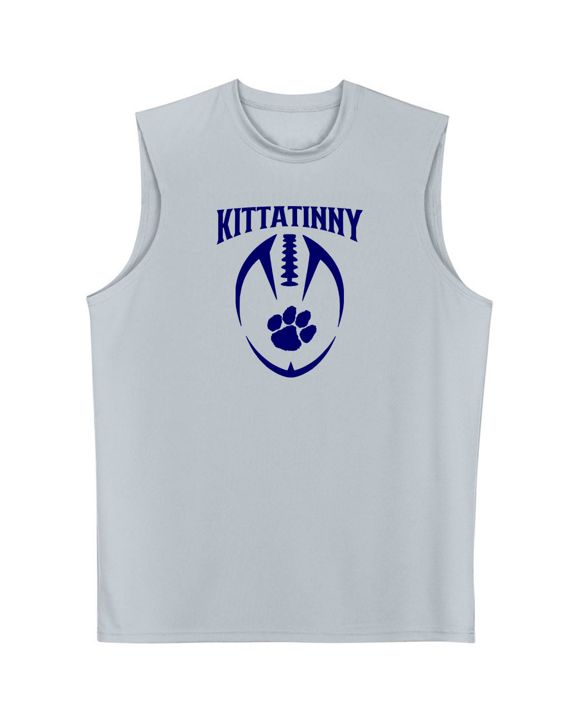 Kittatinny Football Design 8 Men's Performance Tank Top