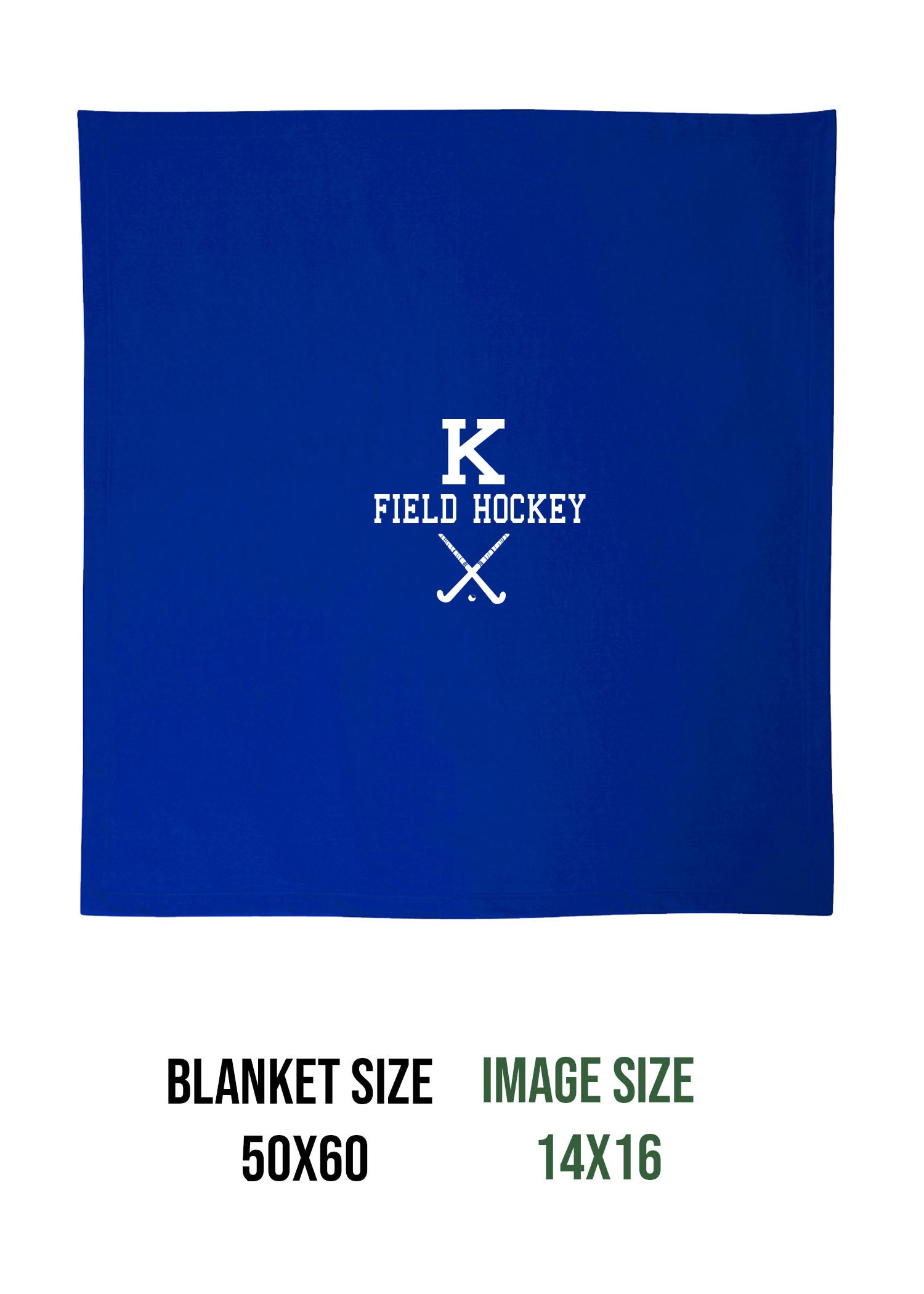 Kittatinny Jr High Field Hockey Design 5 Blanket