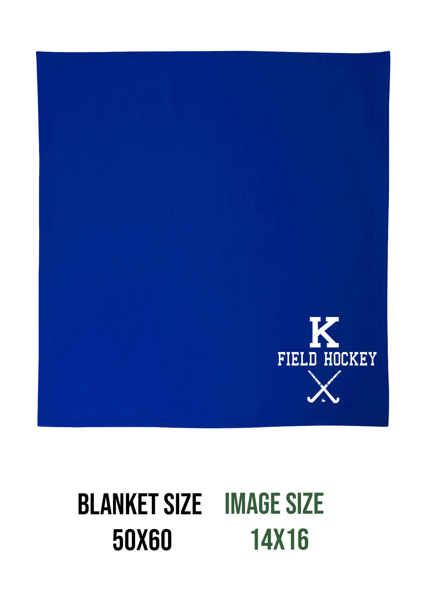 Kittatinny Jr High Field Hockey Design 5 Blanket