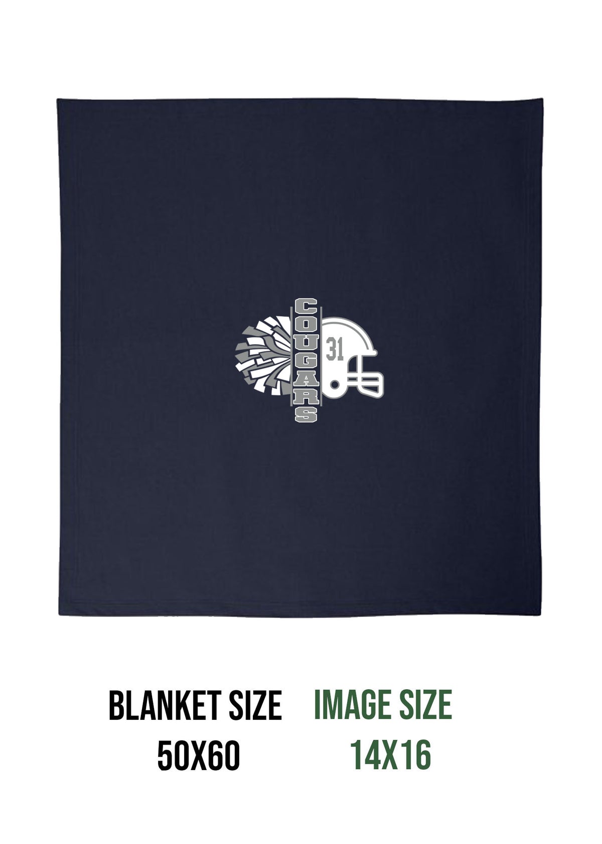 Kitattinny Football Design 7 Blanket