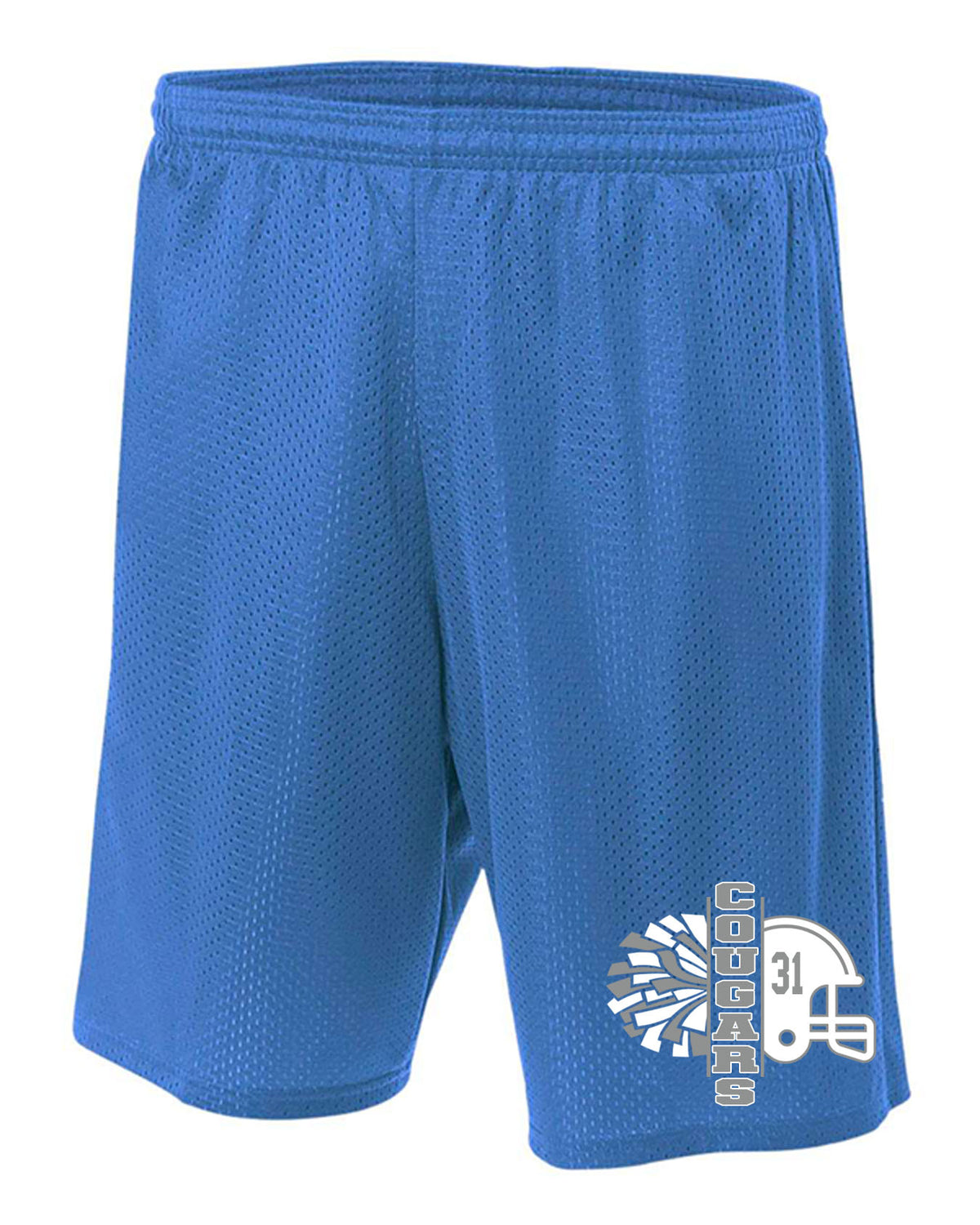 Kittatinny Football Design 7 Mesh Shorts