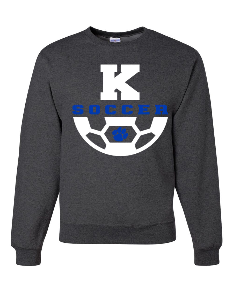Kittatinny Soccer Design 4 Non Hooded Sweatshirt