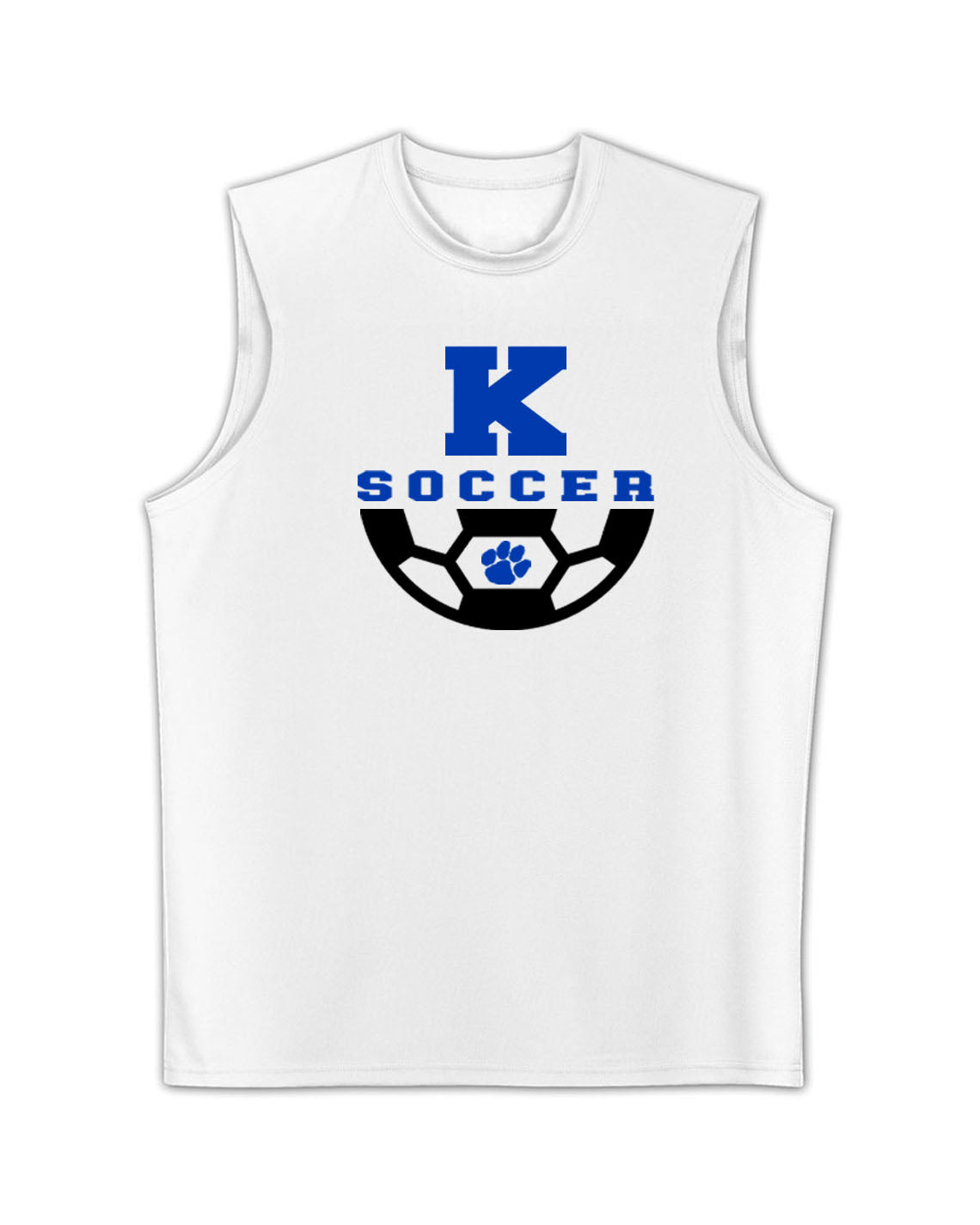 Kittatinny Soccer Design 4 Men's Performance Tank Top