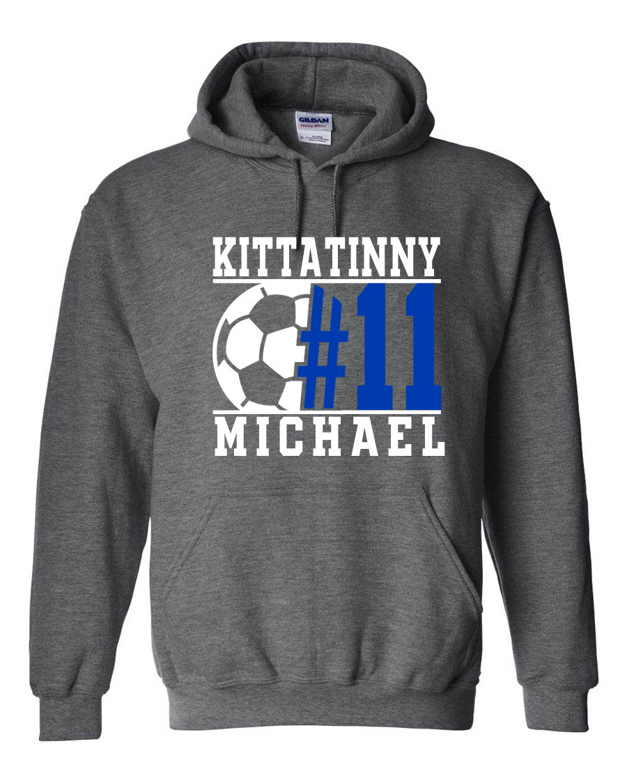 Kittatinny Soccer Design 5 Hooded Sweatshirt