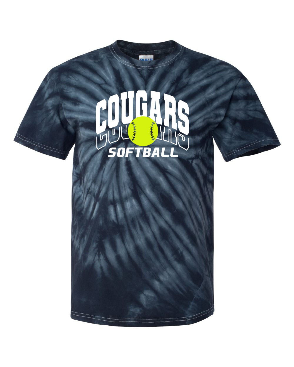 Kittatinny Softball Tie Dye t-shirt Design 2