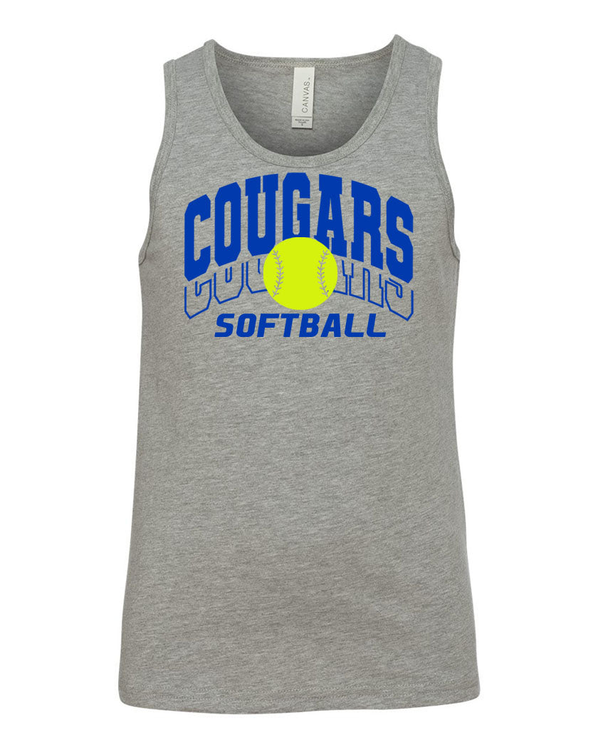 Kittatinny Softball Muscle Tank Top Design 2