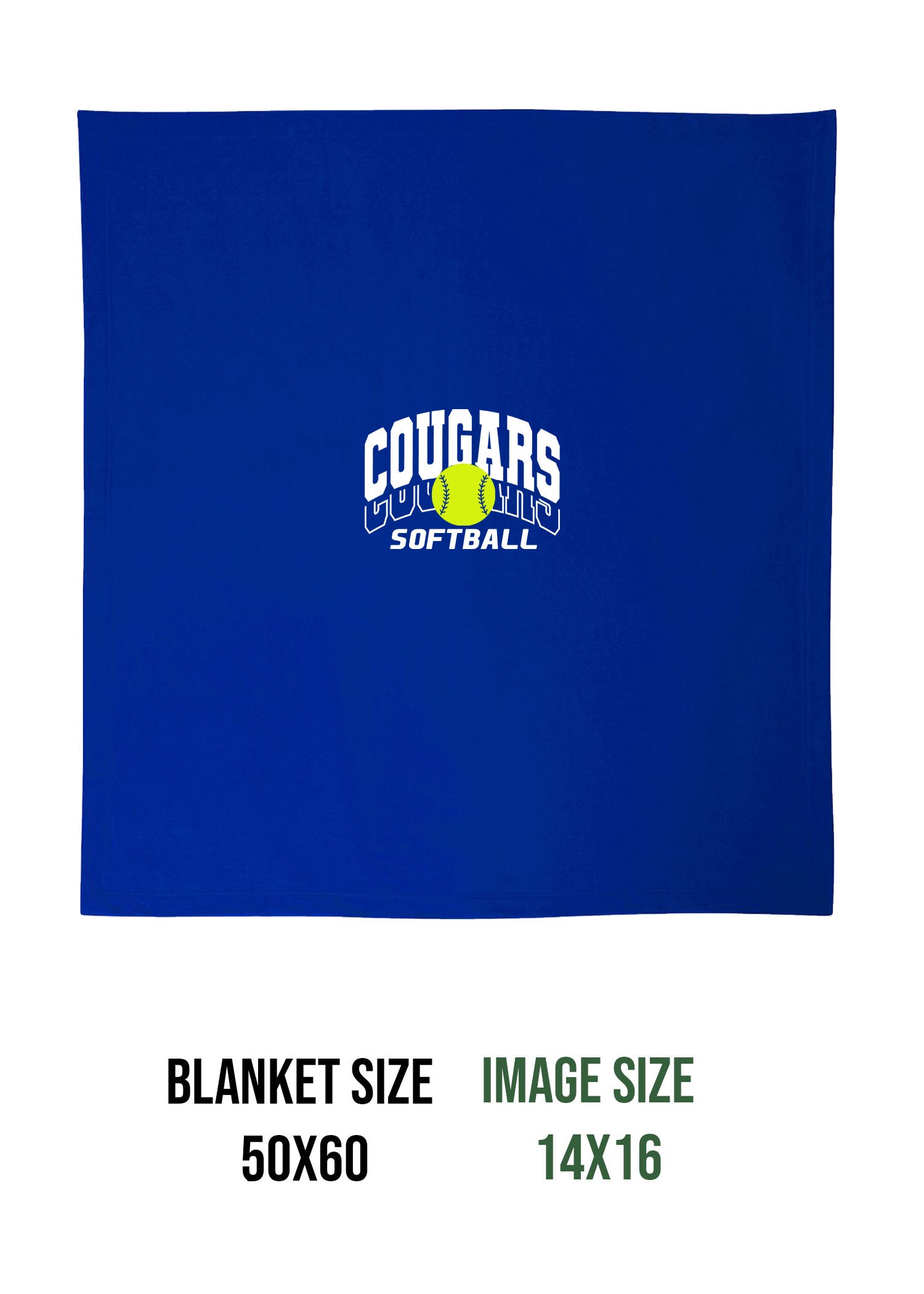 Kittatinny Softball Design 2 Blanket