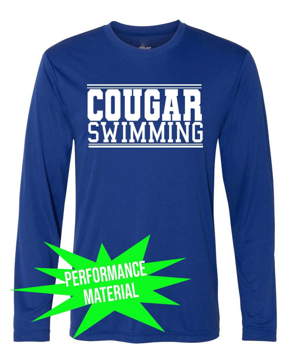 Kittatinny Swimming Performance Material Design 1 Long Sleeve Shirt