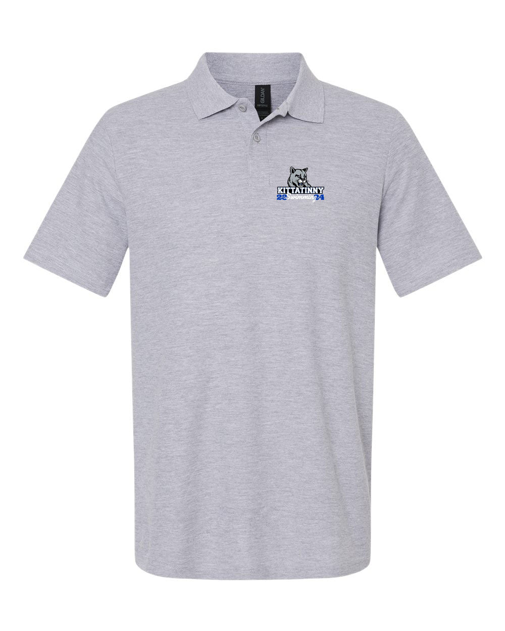 Kittatinny Swimming Polo T-Shirt Design 2