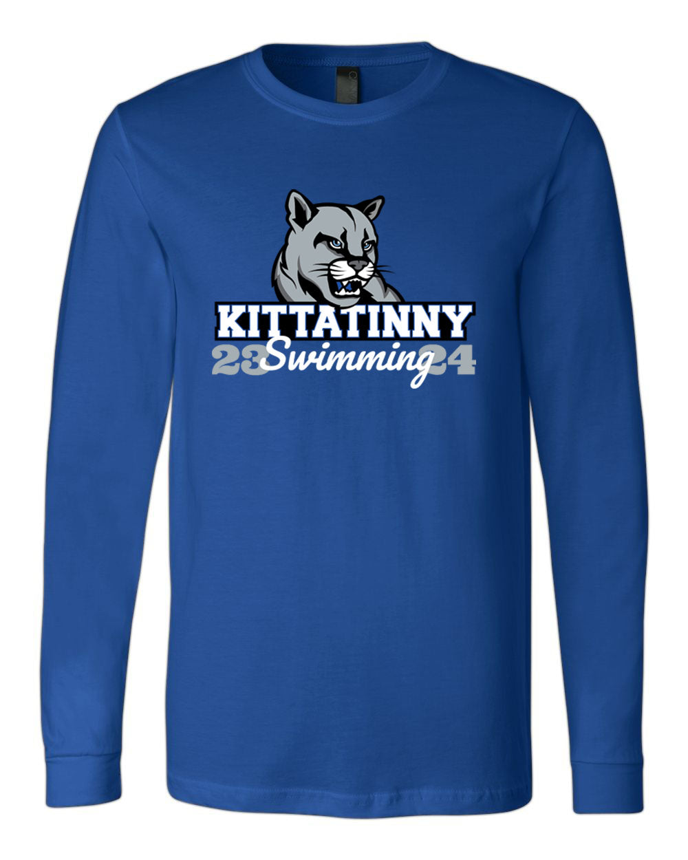Kittatinny Swimming Design 2 Long Sleeve Shirt