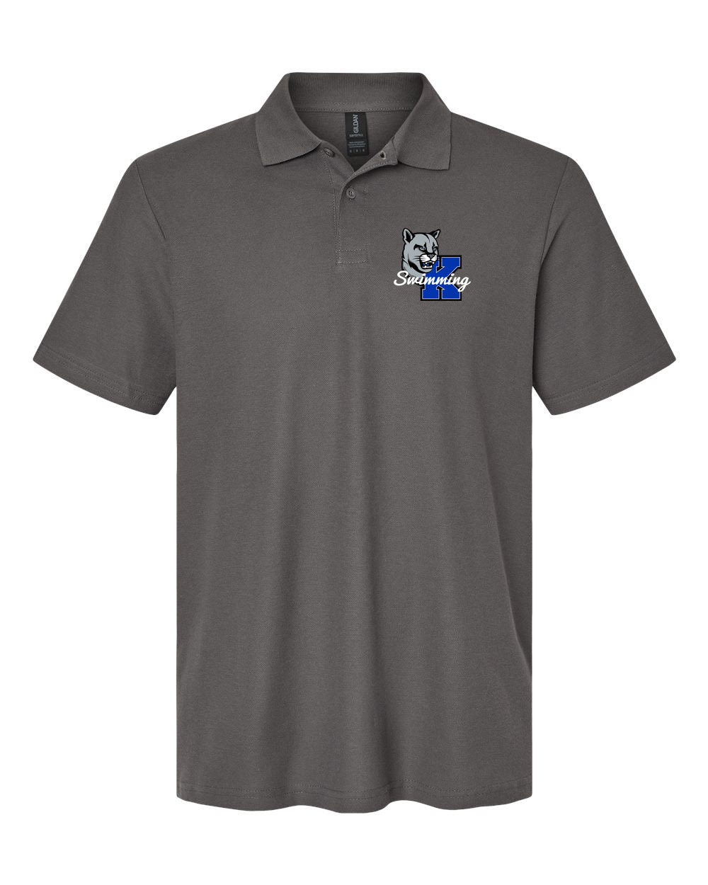 Kittatinny Swimming Polo T-Shirt Design 3