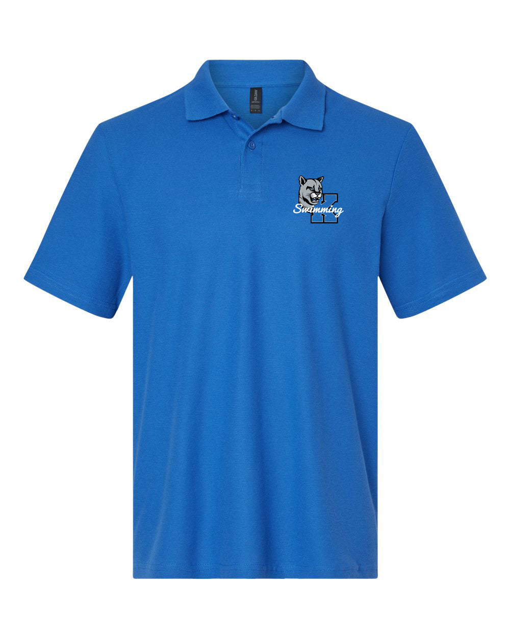 Kittatinny Swimming Polo T-Shirt Design 3