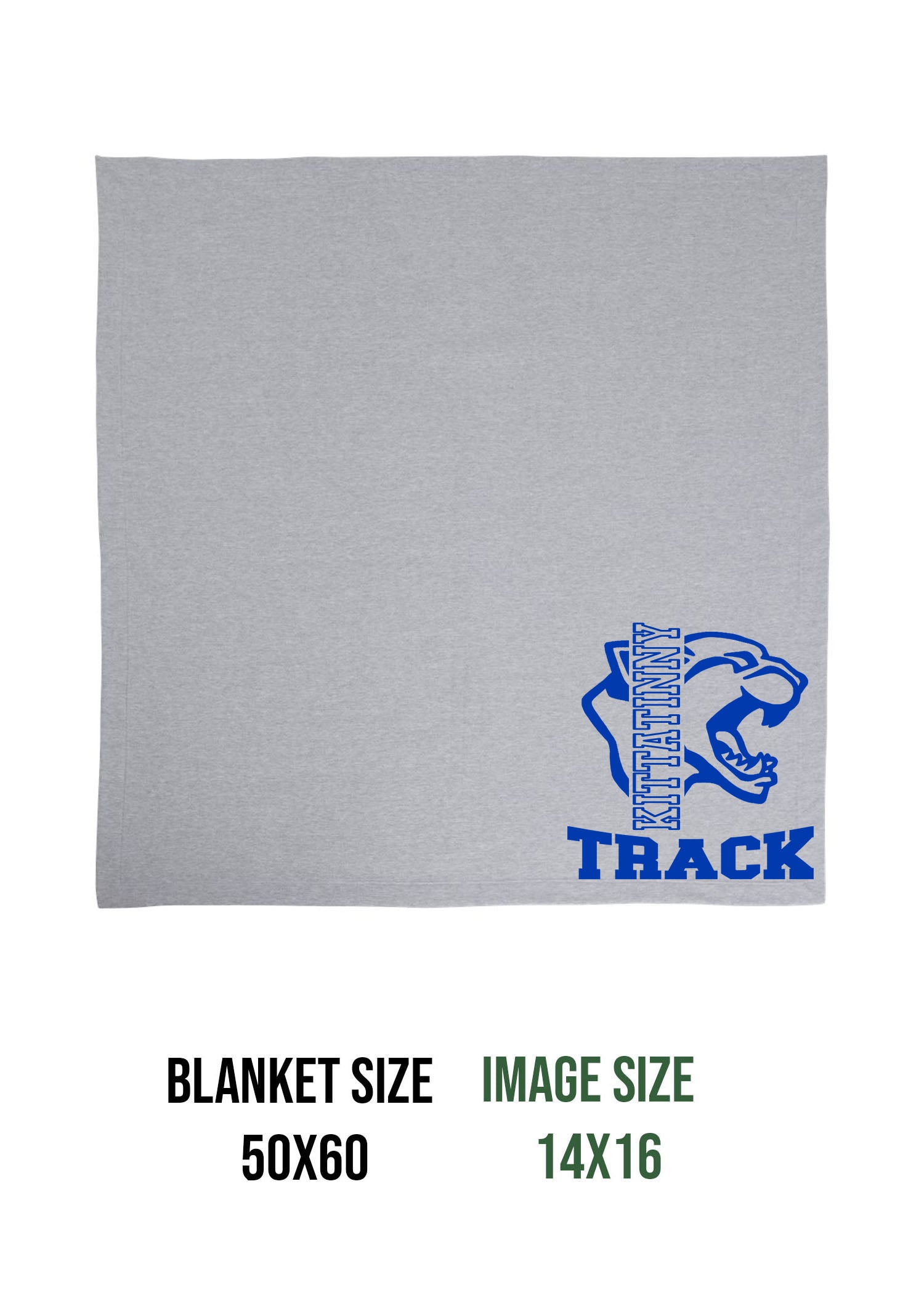 Kittatinny Track Design 8 Blanket