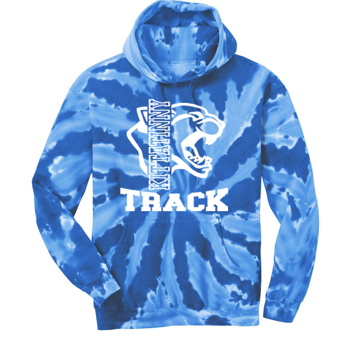 Kittatinny Track Tie-Dye Hooded Sweatshirt Design 8