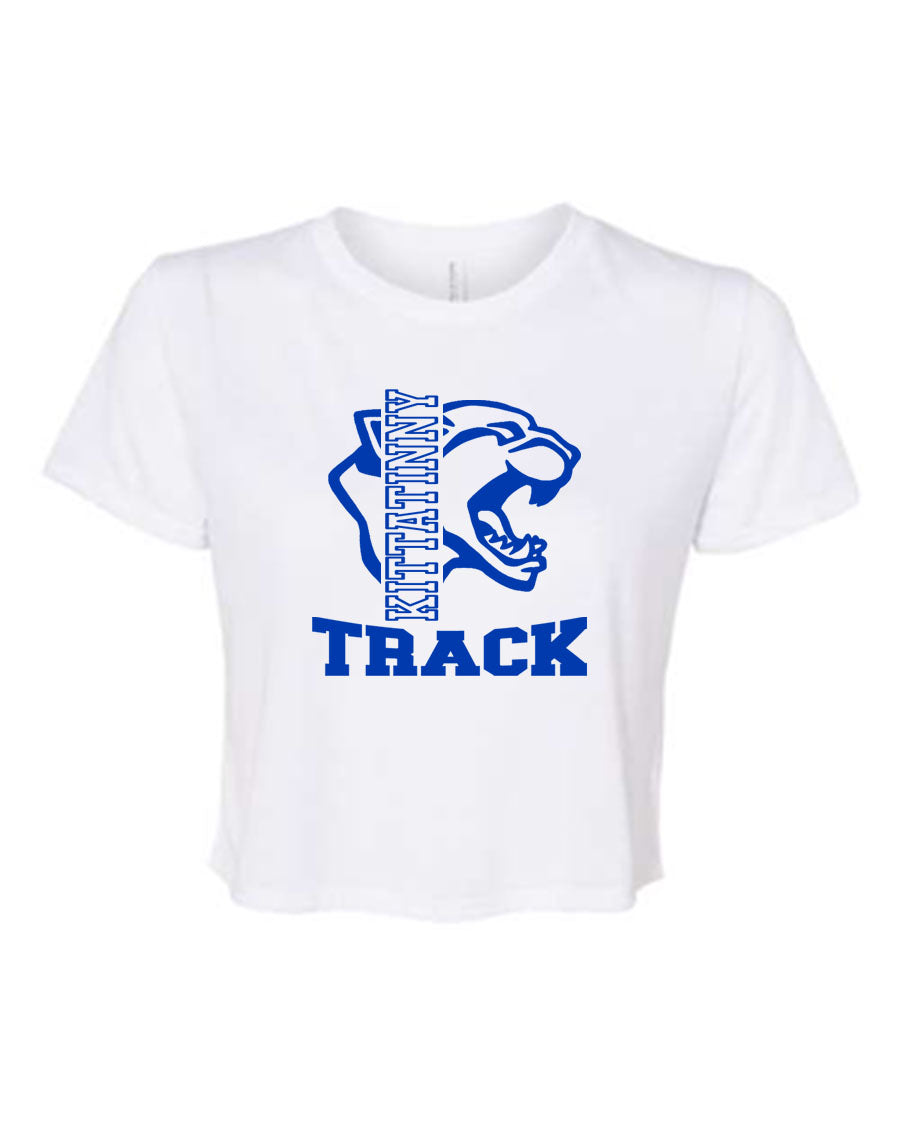 Kittatinny Track Design 8 Crop Top