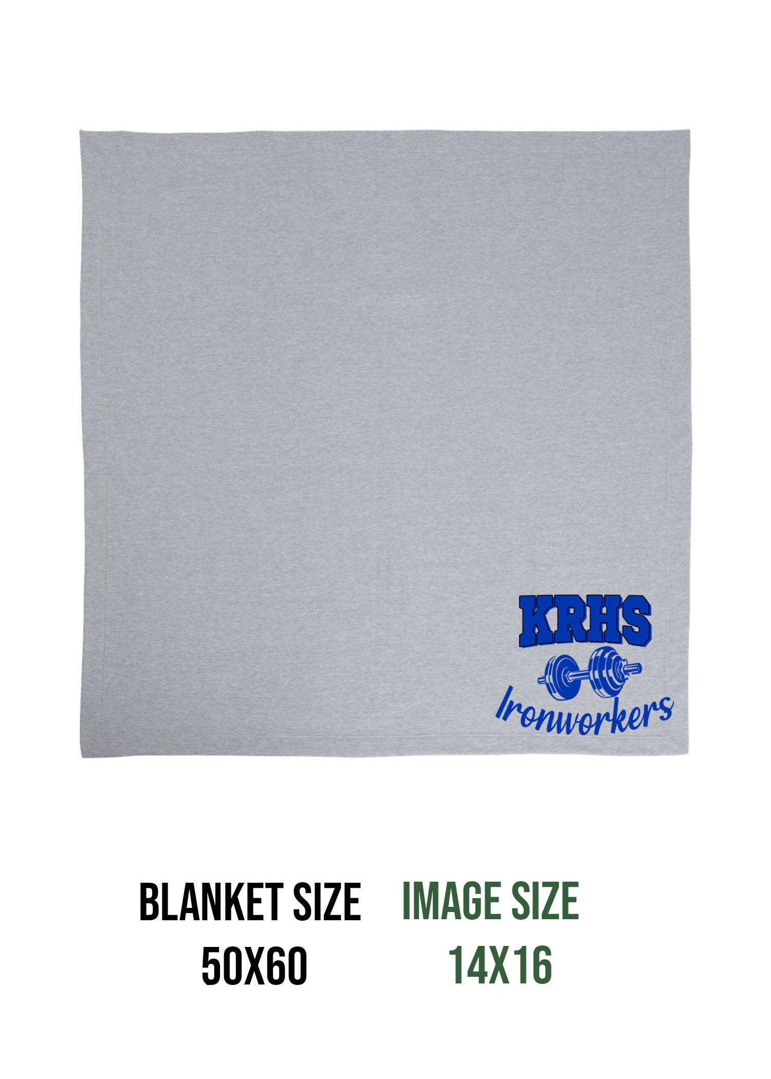 Kittatinny Weight Room Design 1 Blanket