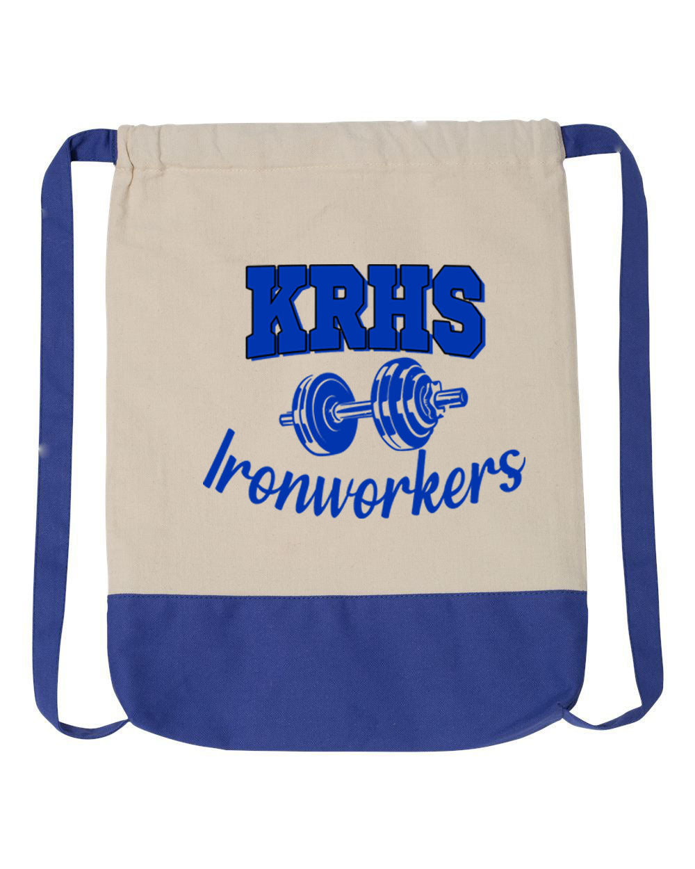 Kittatinny Weight Room Drawstring Bag Design 1