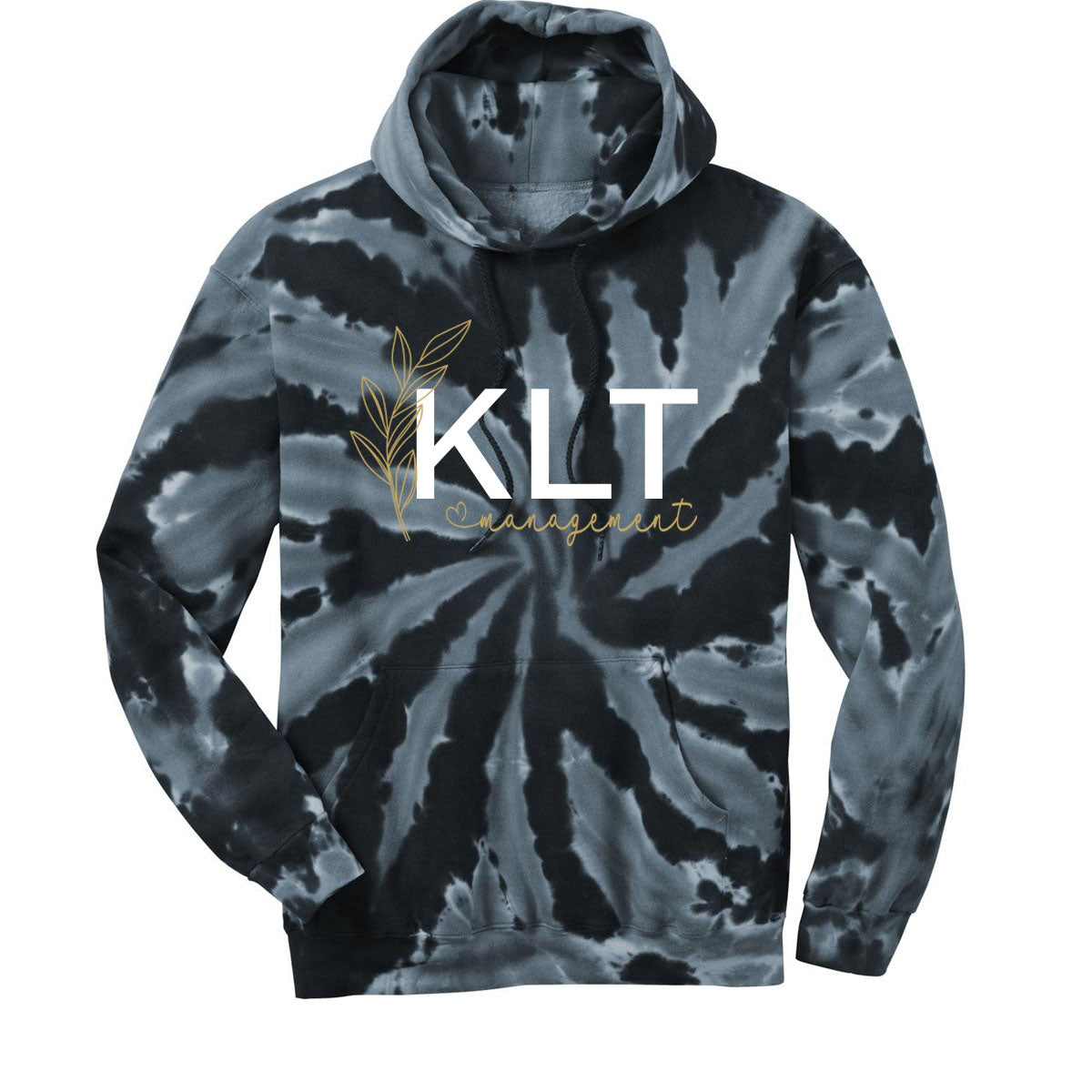 KLT Tie-Dye Hooded Sweatshirt Design 1