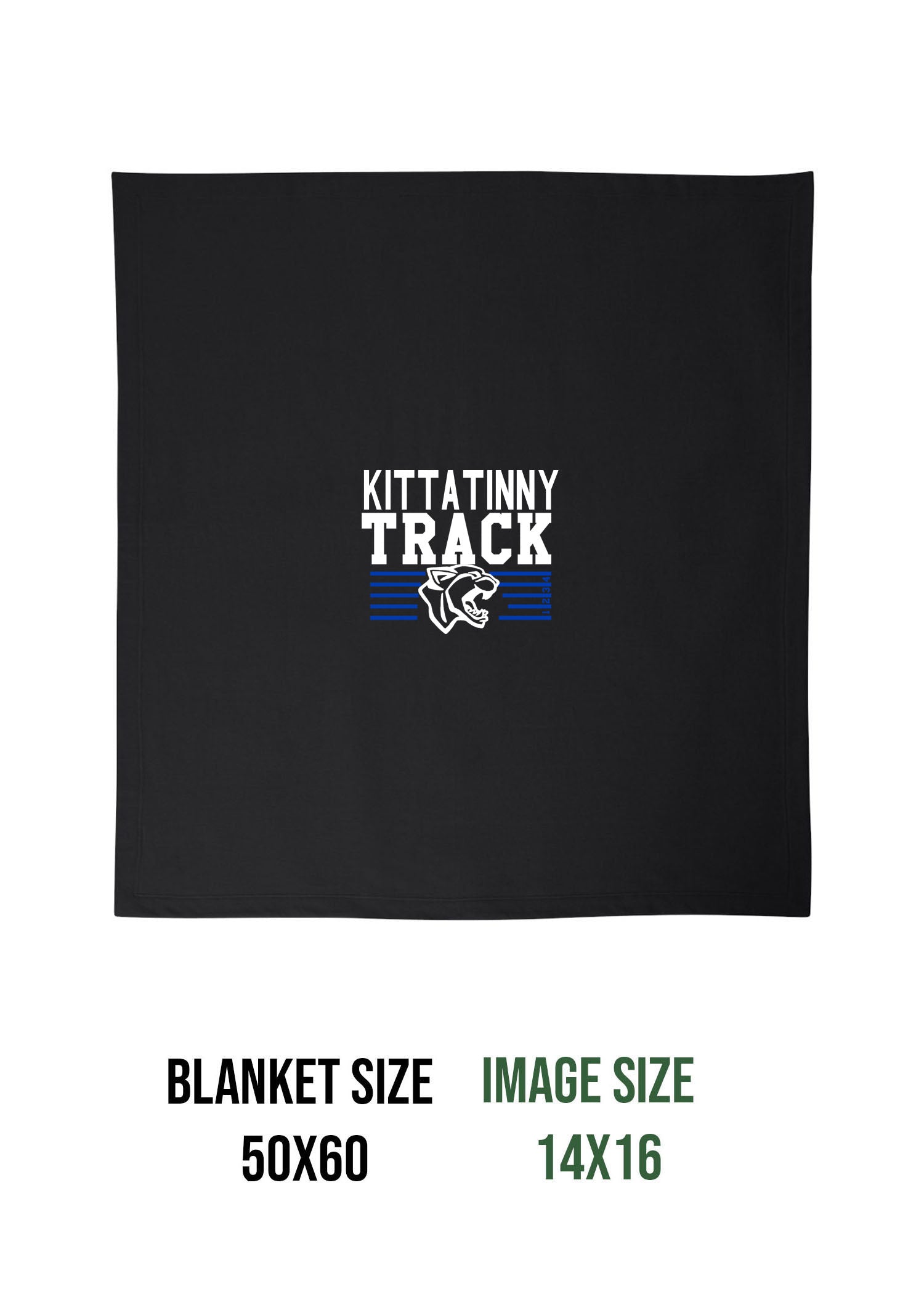 Kittatinny Track Design 5 Blanket