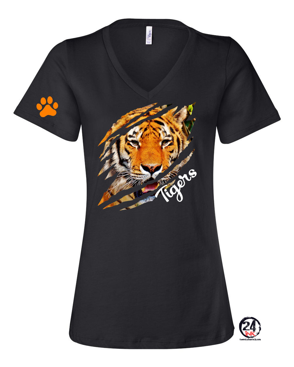 Lafayette Tigers Design 10 V-neck T-Shirt