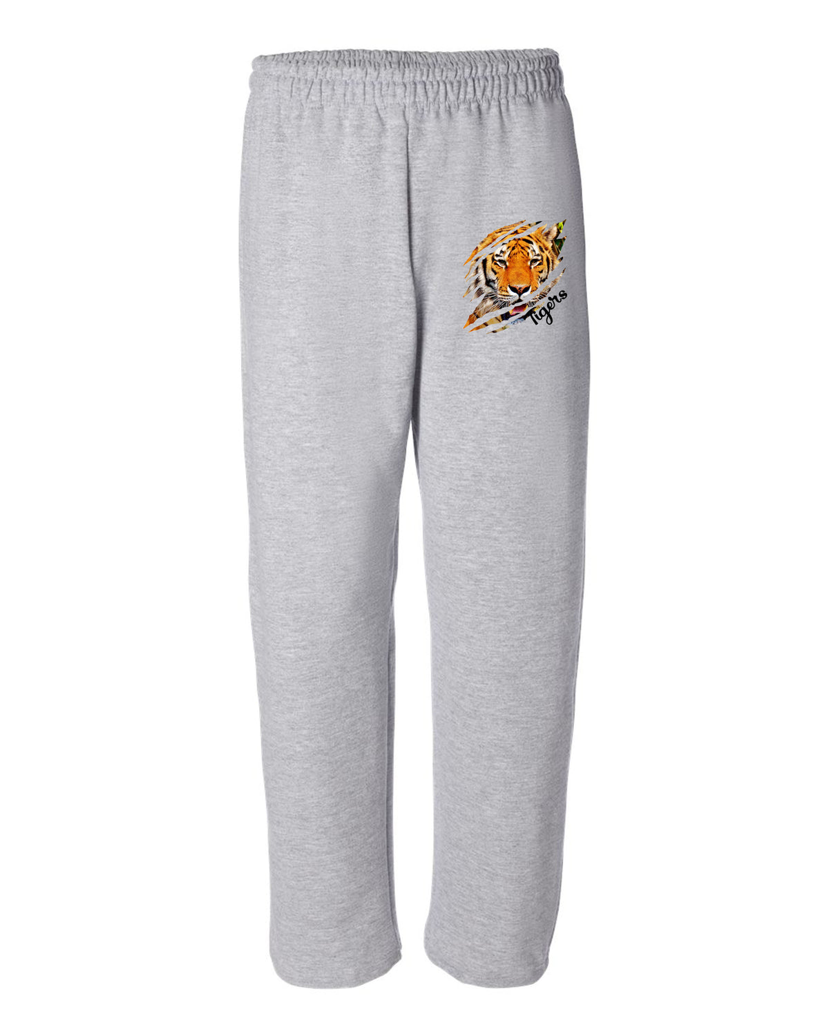 Lafayette Tigers Design 10 Open Bottom Sweatpants