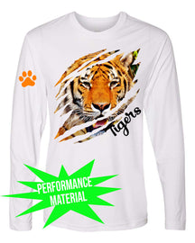 Tigers Design 10 Performance Material Long Sleeve Shirt