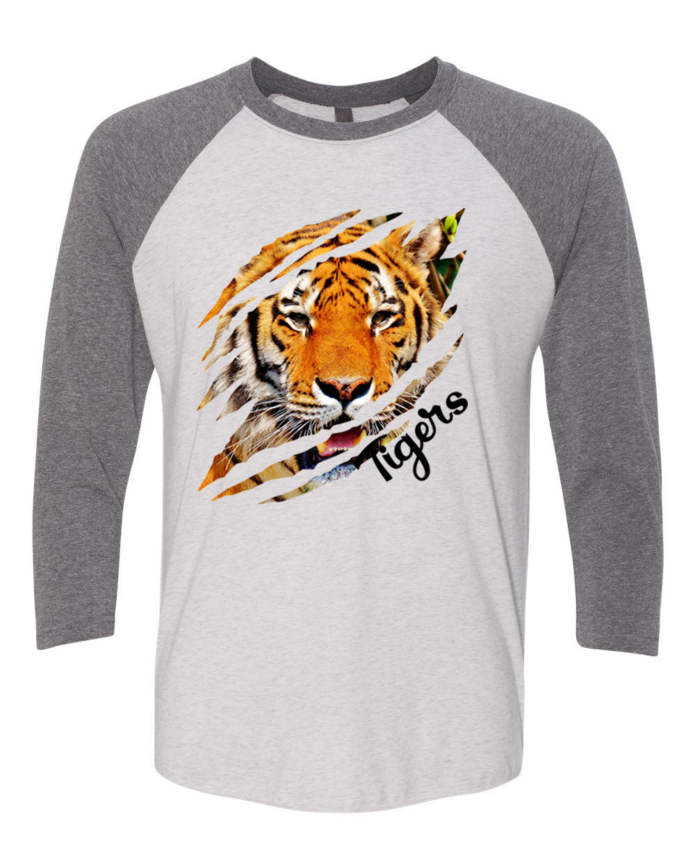 Lafayette Tigers Design 10 raglan shirt