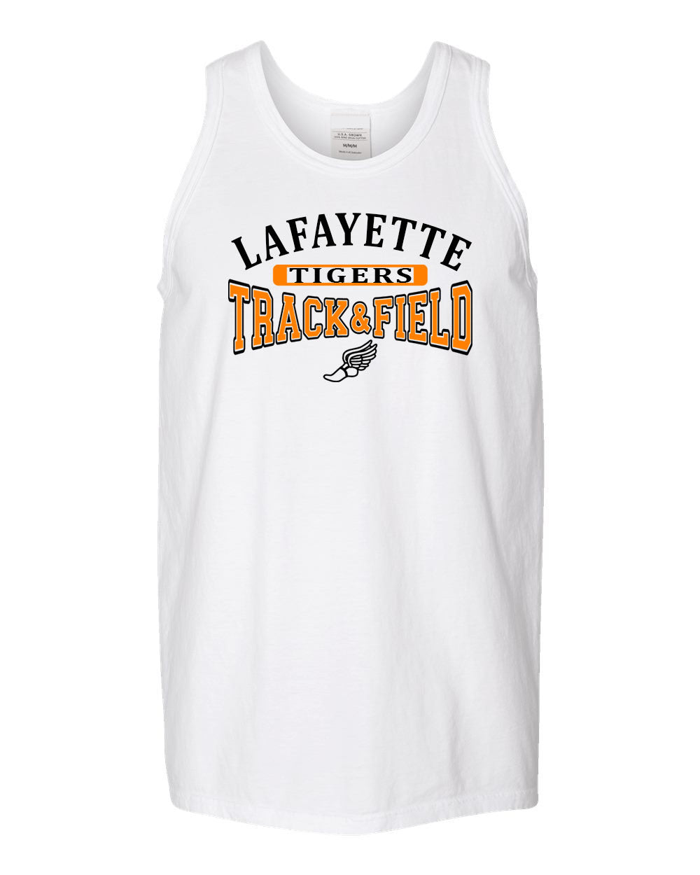 Lafayette Track Muscle Tank Top design 2