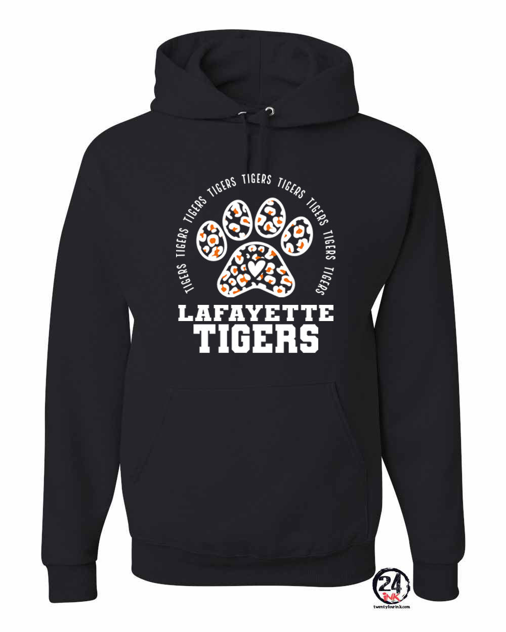 Tigers Design 9 Hooded Sweatshirt