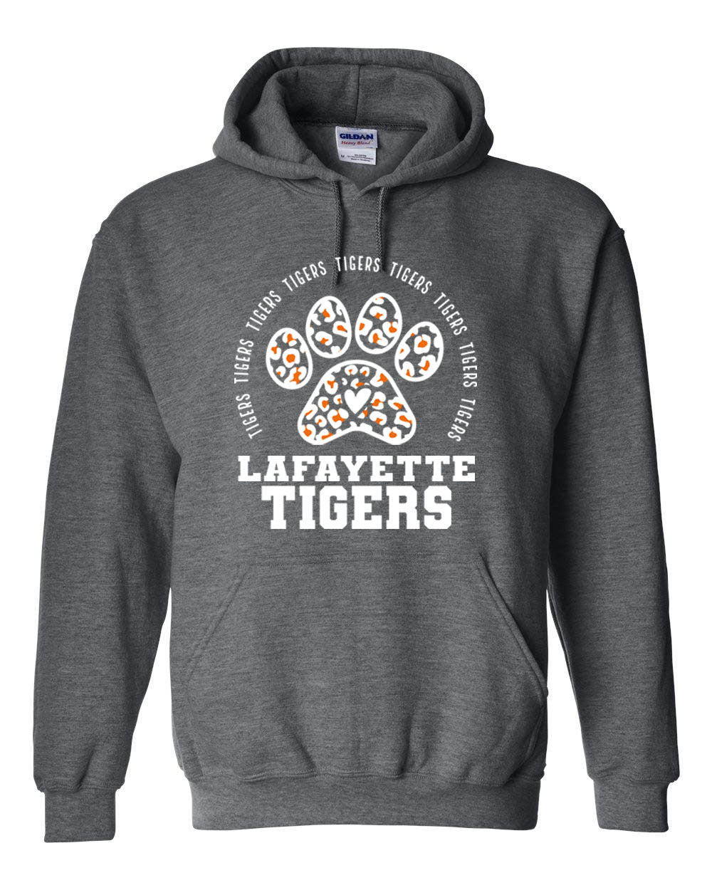 Tigers Design 9 Hooded Sweatshirt