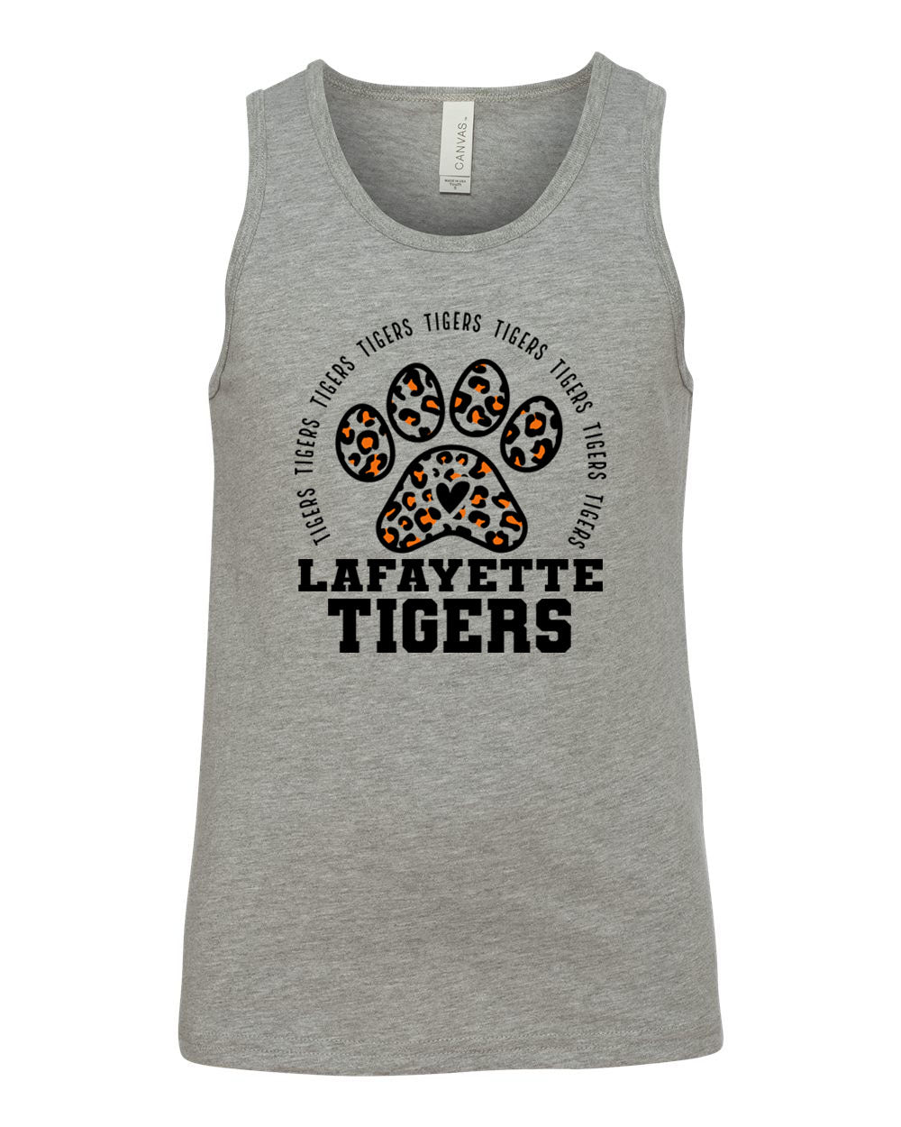 Tigers design 9 Muscle Tank Top