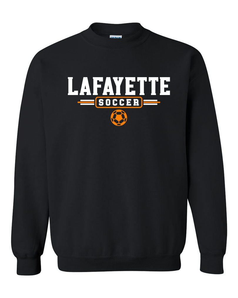 Lafayette Soccer non hooded sweatshirt Design 3