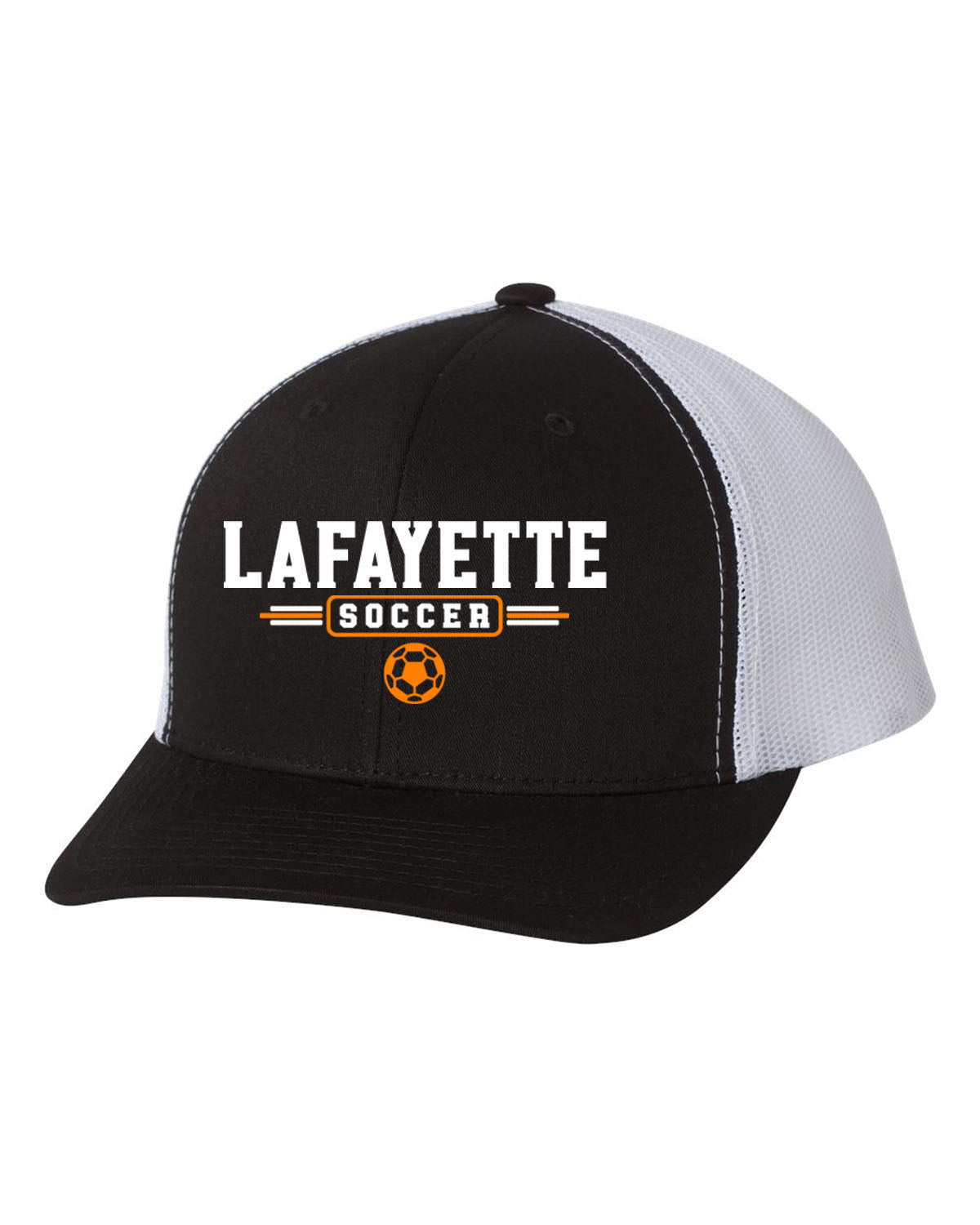 Lafayette Soccer Trucker Hat Design 3
