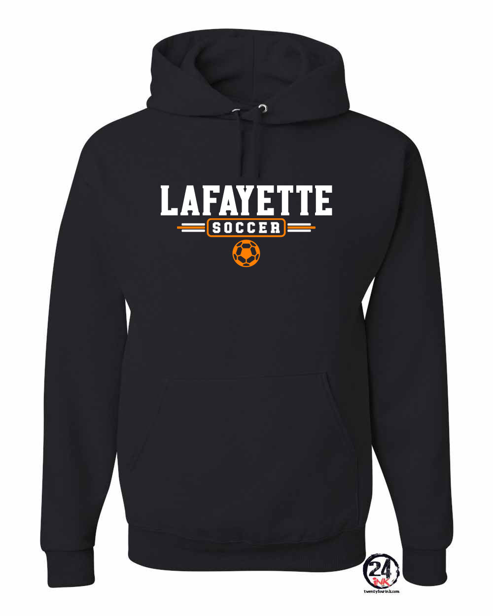 Lafayette Soccer Hooded Sweatshirt Design 3
