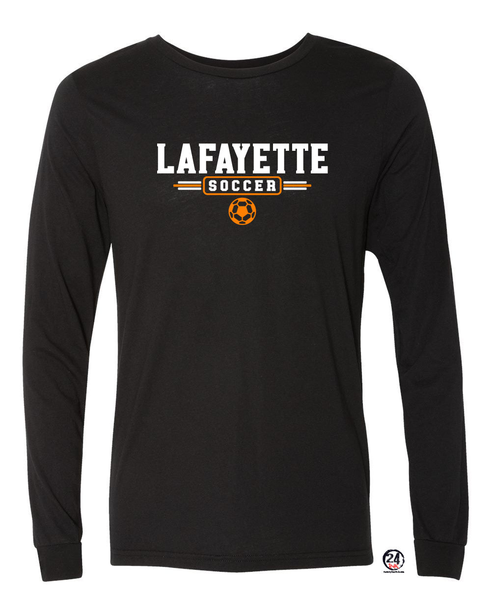 Lafayette Soccer Long Sleeve Shirt Design 3