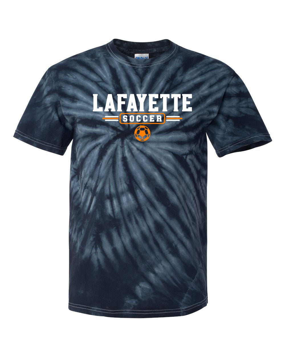Lafayette Soccer Tie Dye t-shirt Design 3