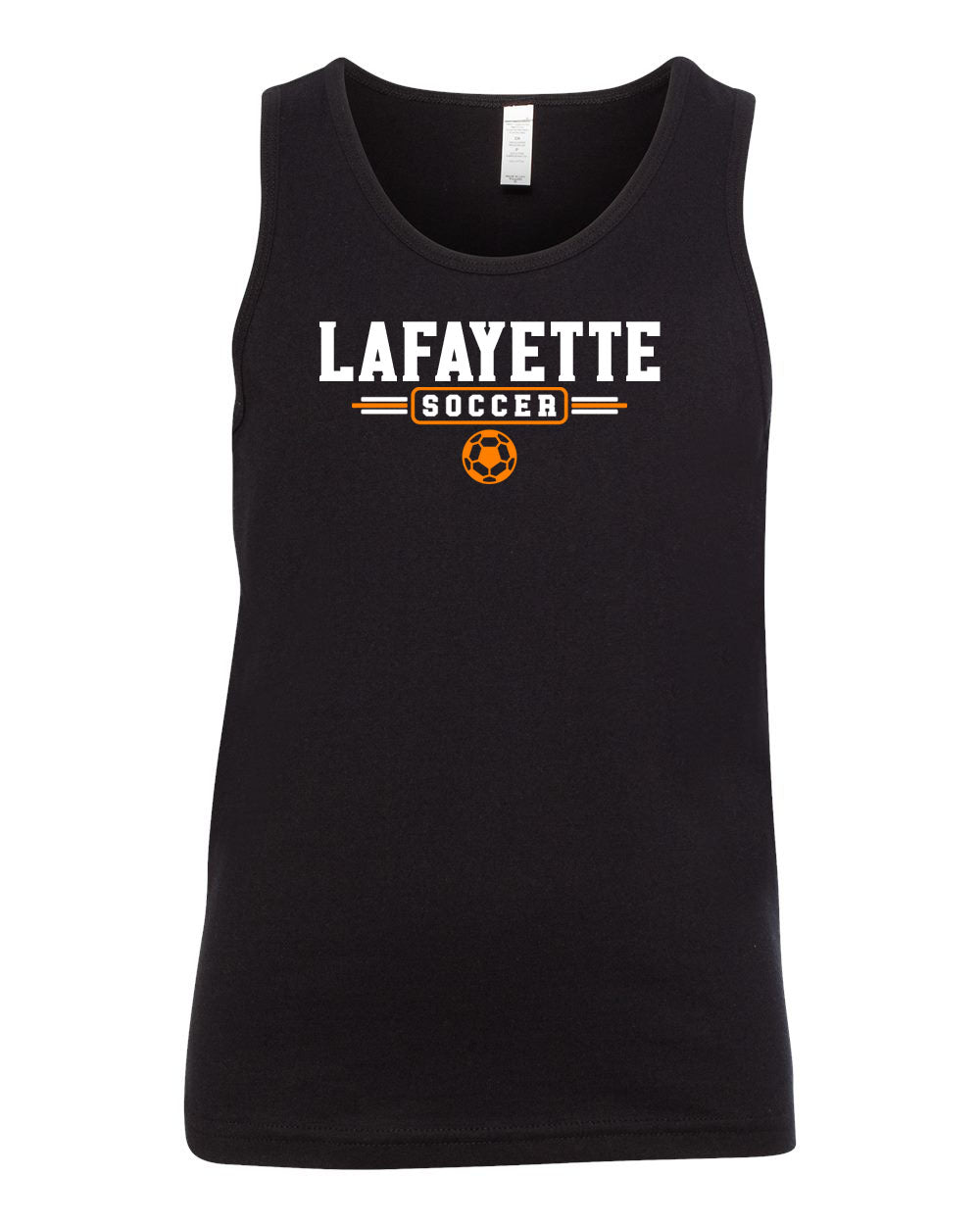 Lafayette Soccer Muscle Tank Top design 3
