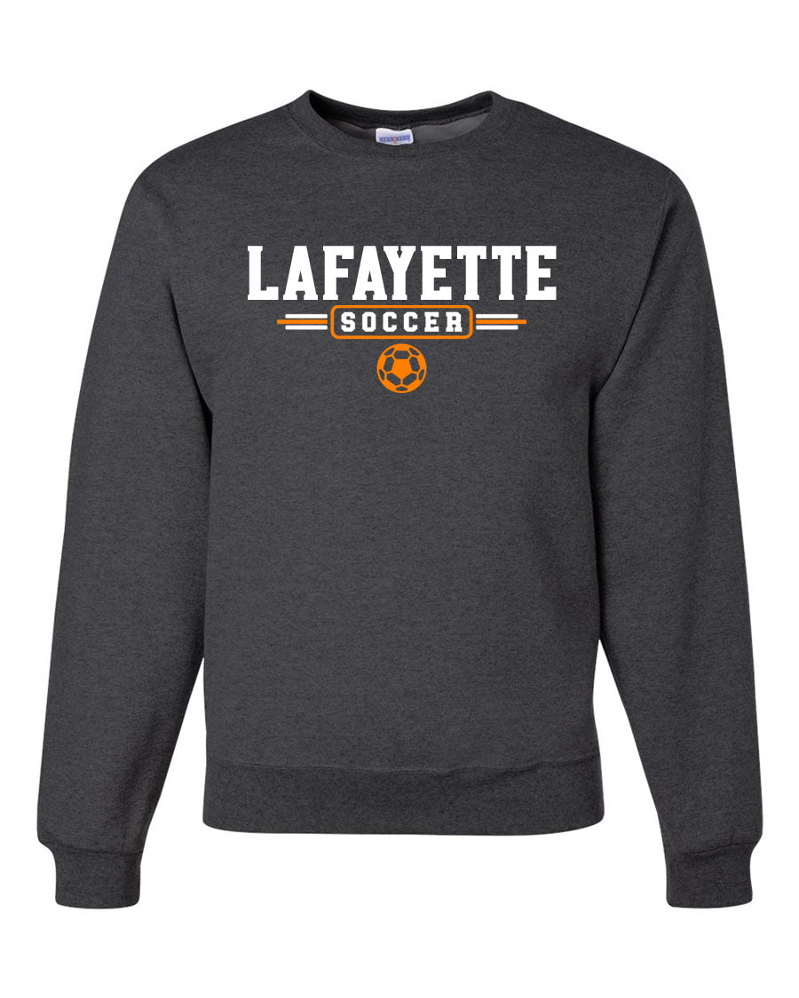Lafayette Soccer non hooded sweatshirt Design 3