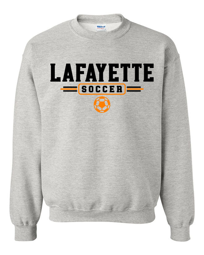 Lafayette Soccer non hooded sweatshirt Design 3