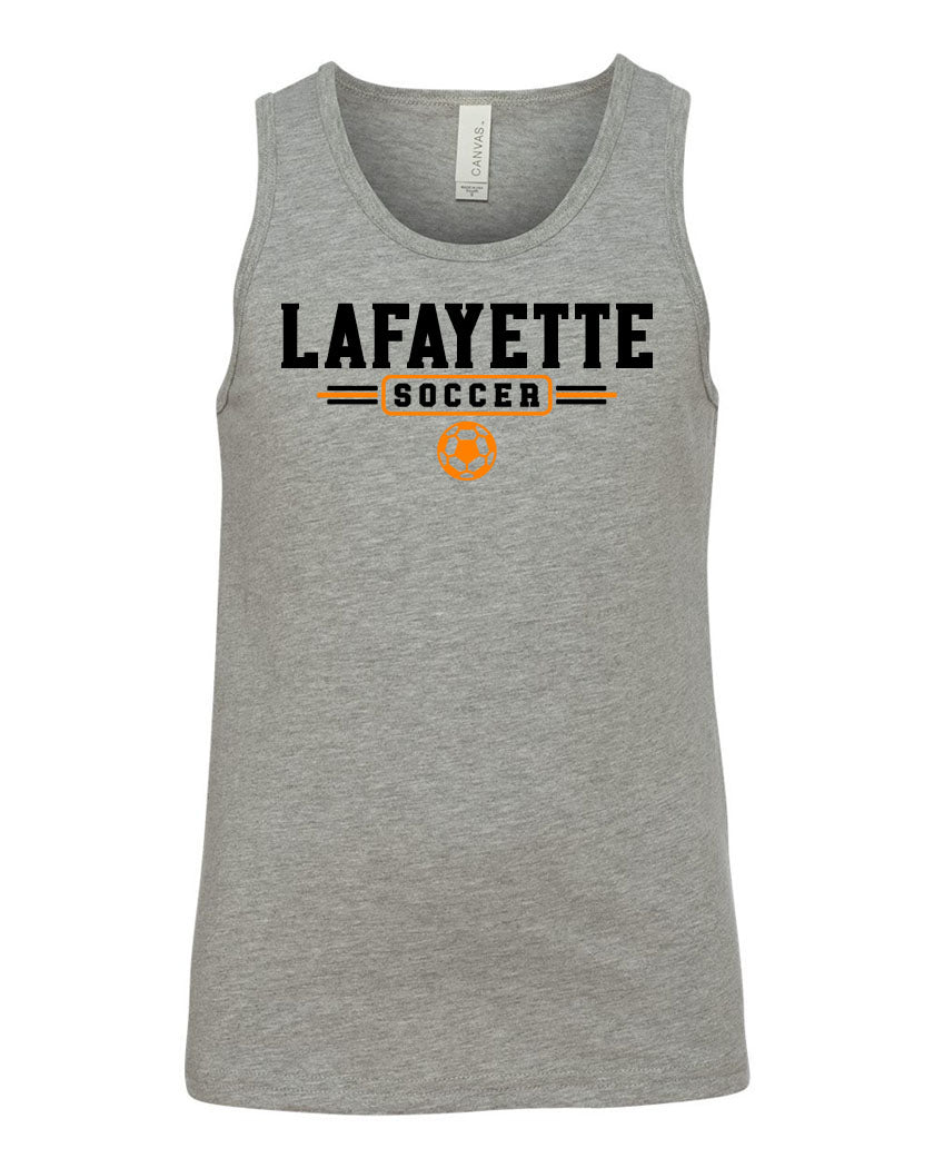 Lafayette Soccer Muscle Tank Top design 3