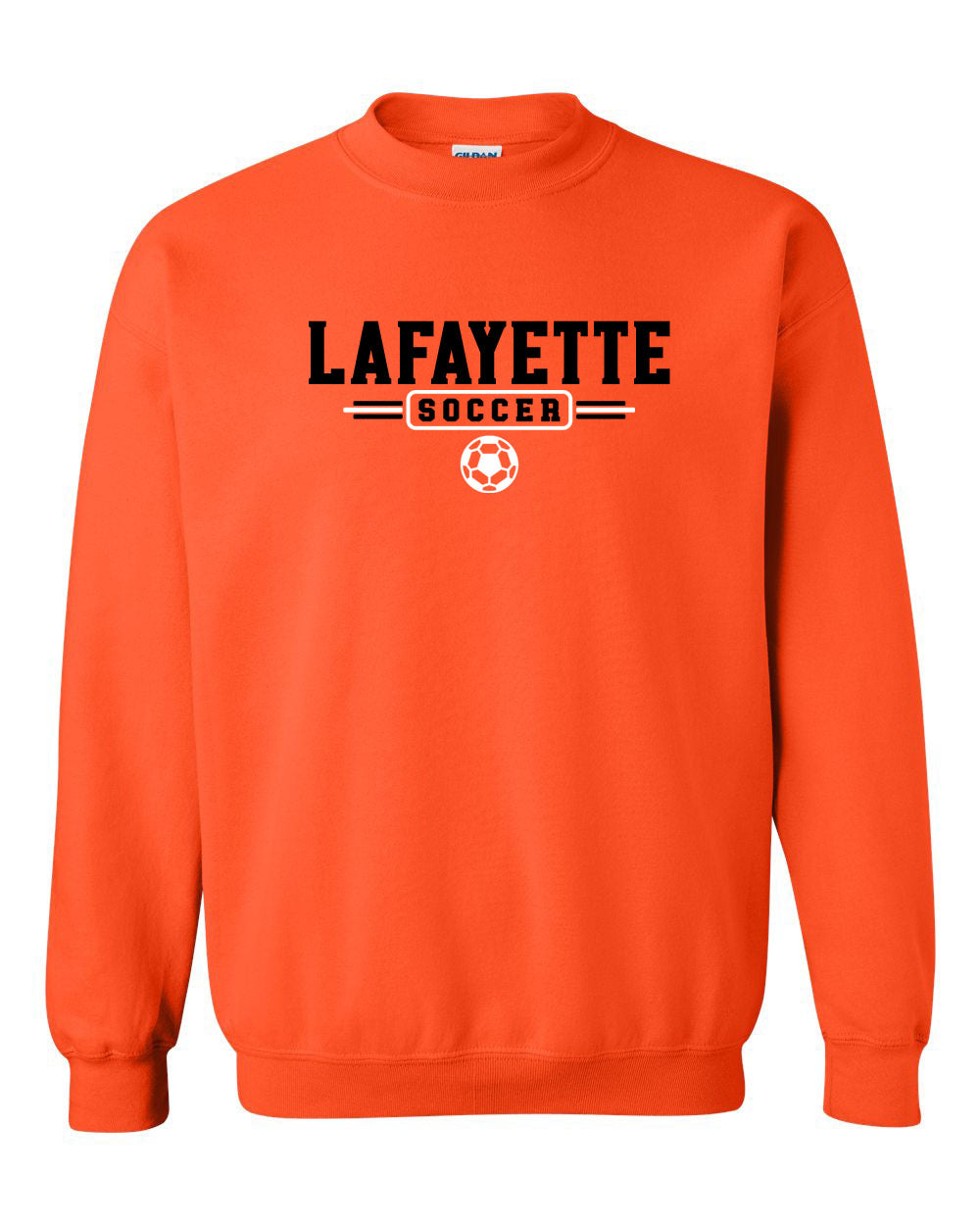 Lafayette Soccer non hooded sweatshirt Design 3