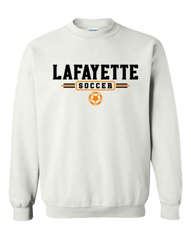 Lafayette Soccer non hooded sweatshirt Design 3