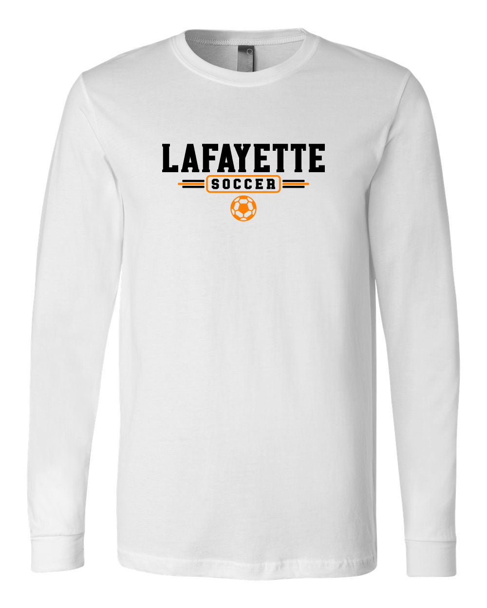Lafayette Soccer Long Sleeve Shirt Design 3