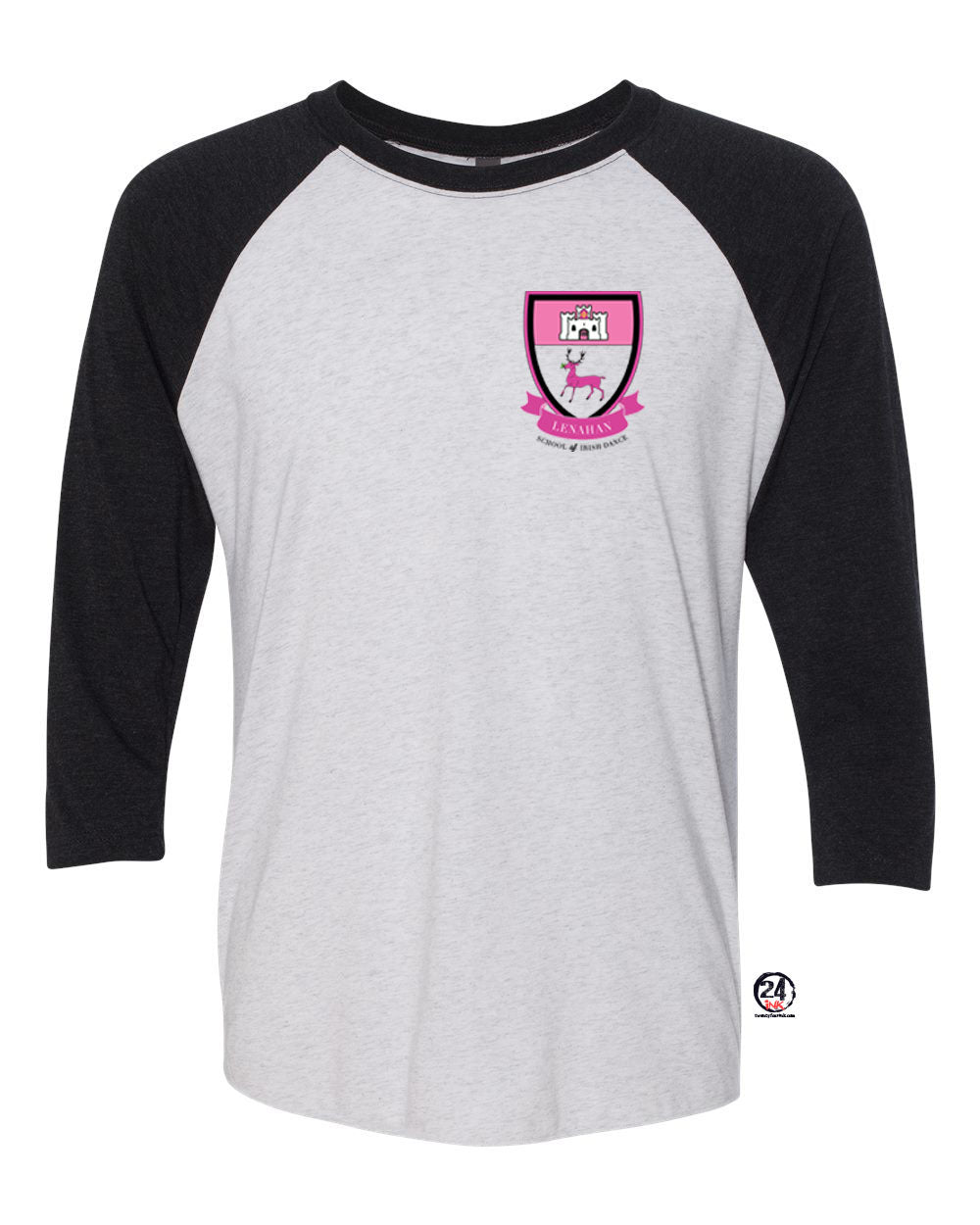 Lenahan Dance design 6 raglan shirt